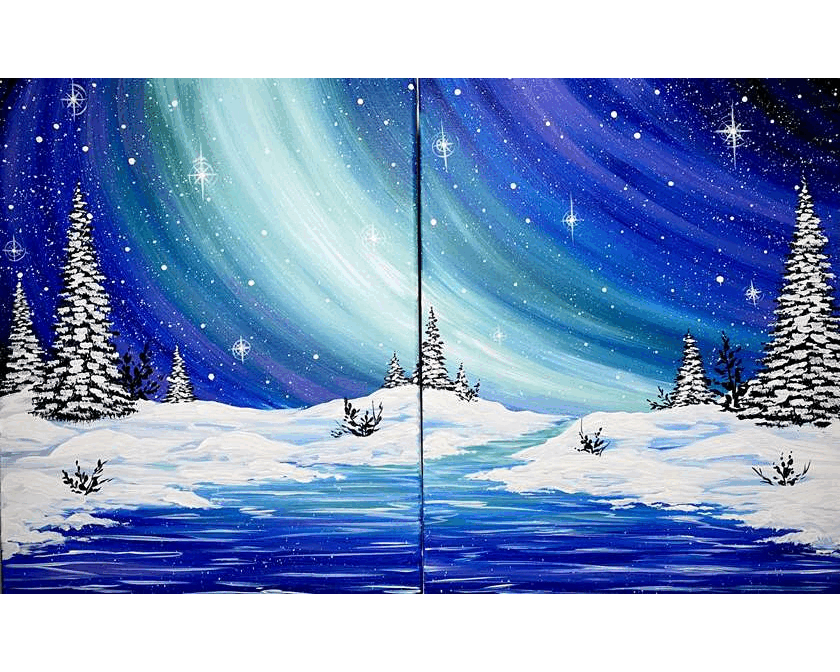 Couples Winter Starlight